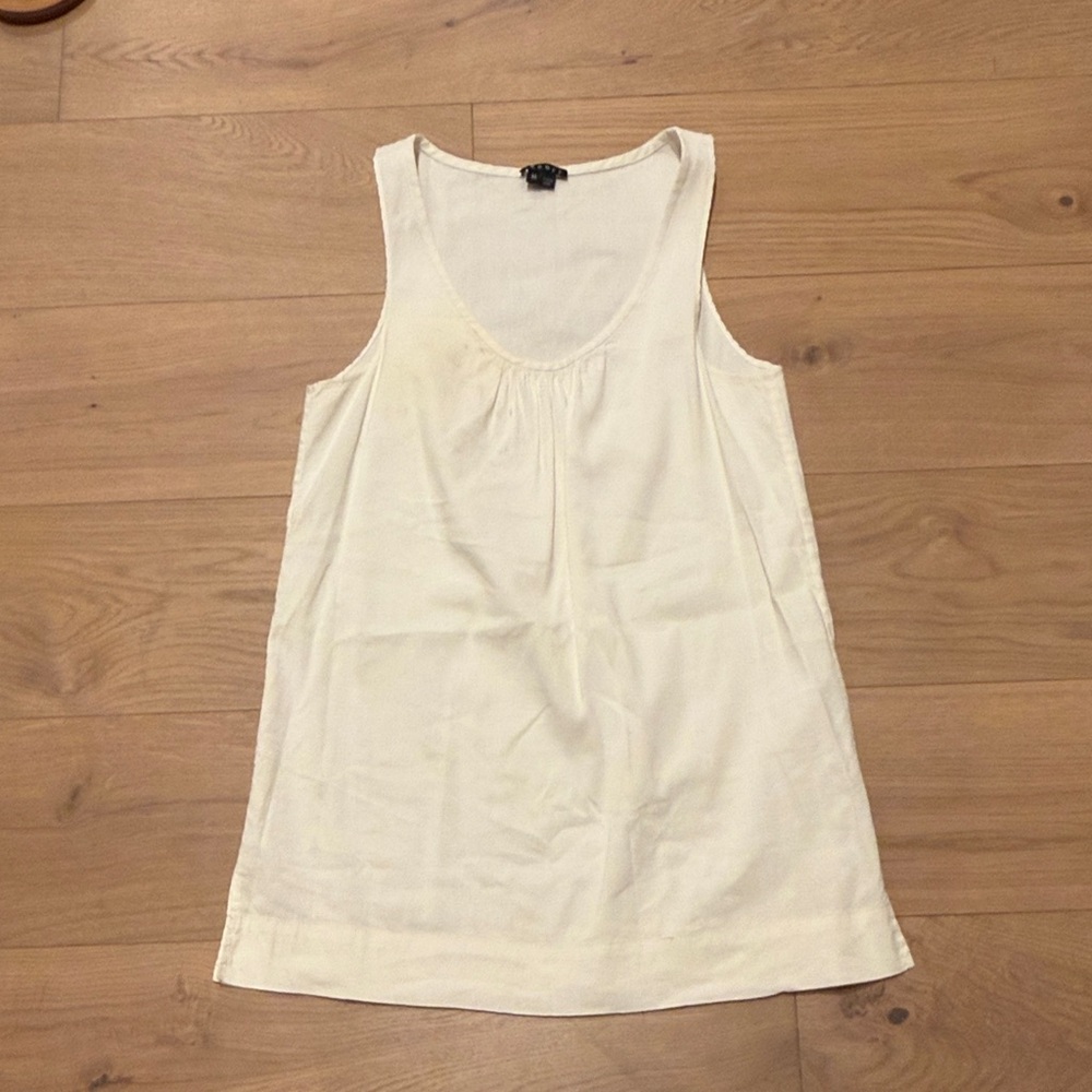 Theory Cream Tank Top